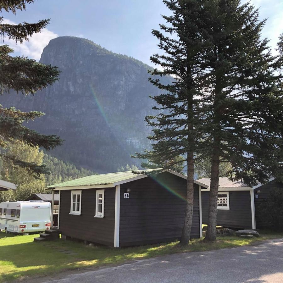 Solvgarden Camping Rysstad Luaran gambar